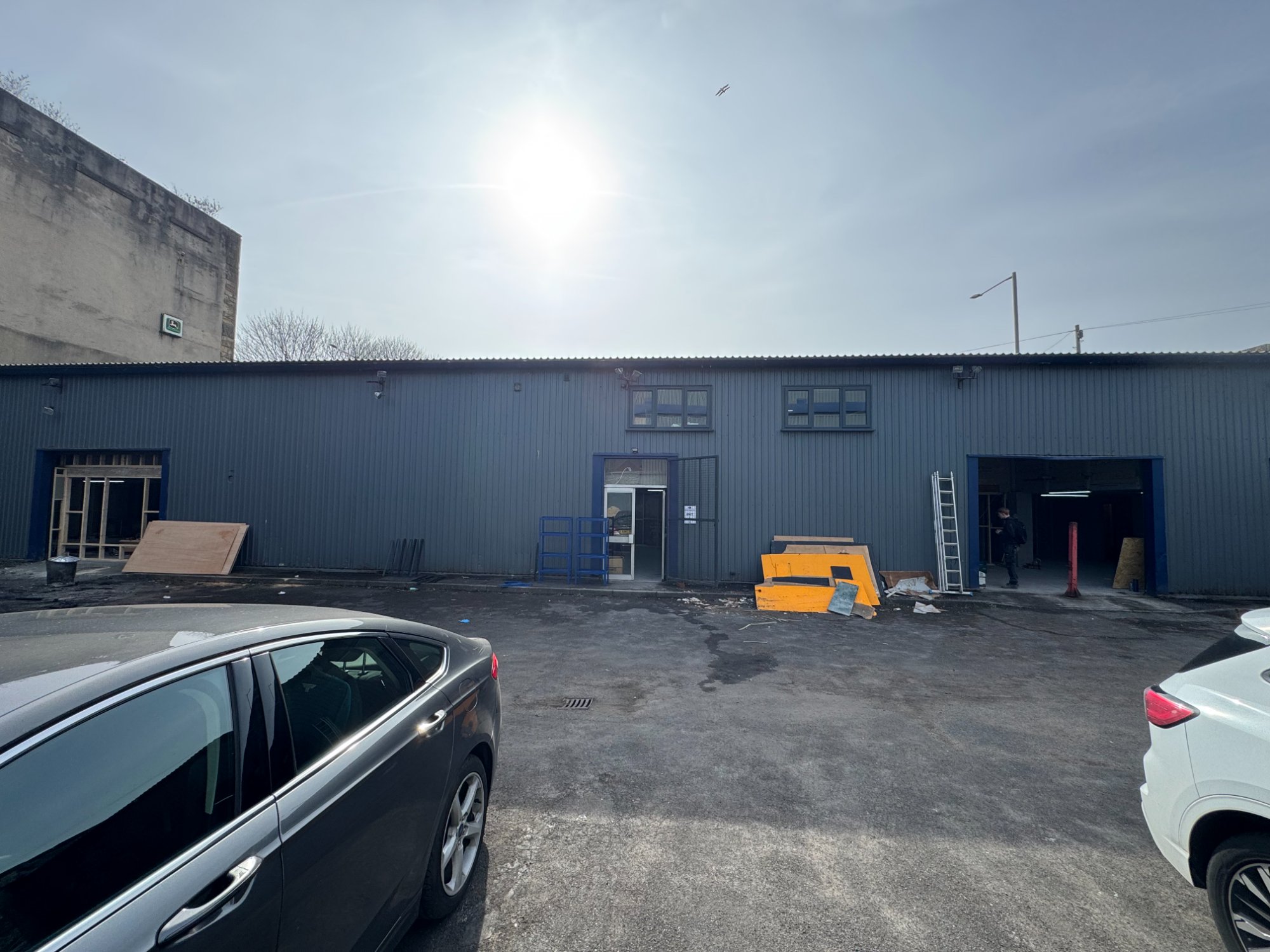 Front exterior of the building