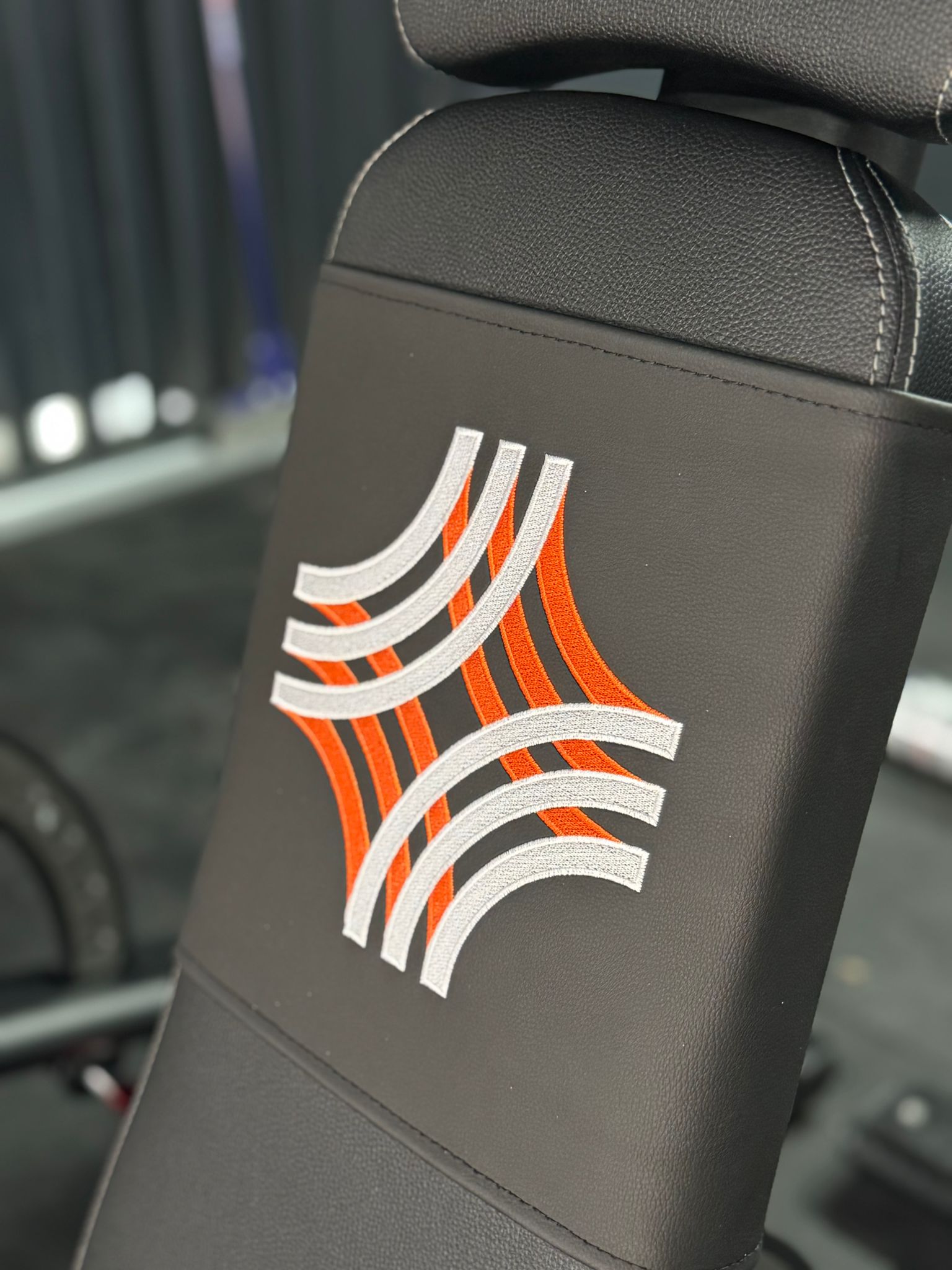 Legacy Fitness branded bench