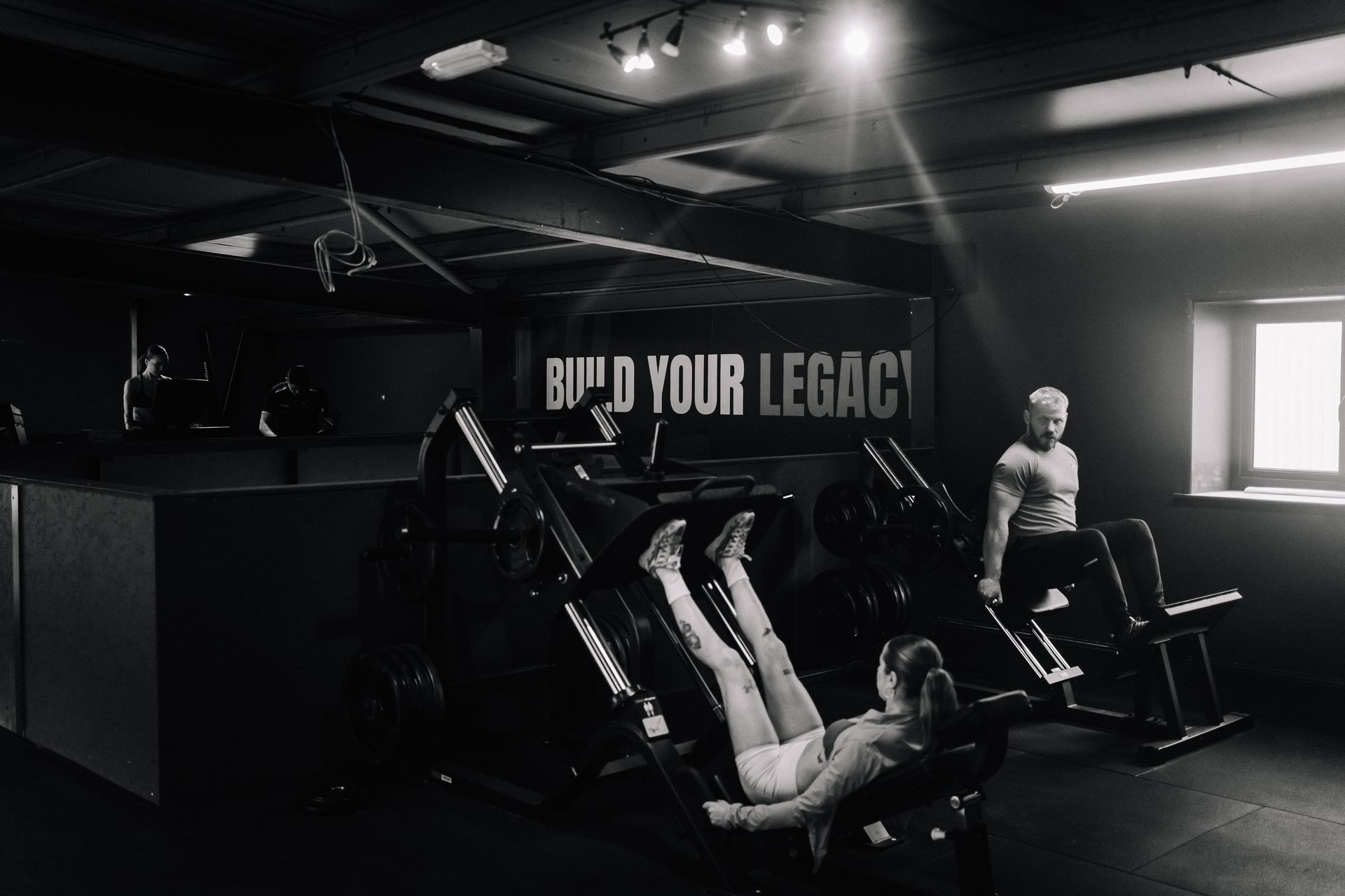 Legacy Fitness gym floor